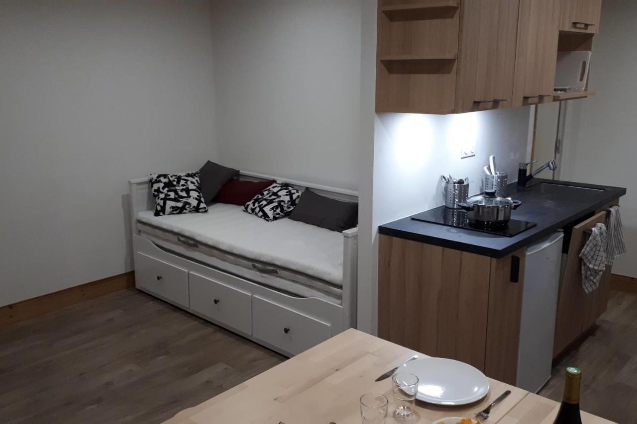 Charming Studio With Balcony Macot-la-Plagne Exteriör bild